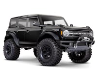 Traxxas TRX-4 1/10 Trail Crawler Truck w/2021 Ford Bronco Body Shadow Black & TQi 2.4GHz Radio