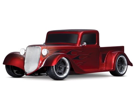 Traxxas 4-Tec 3.0 1/10 RTR Touring Car w/Factory Five '35 Hot Rod Truck Body (RED) & TQ 2.4GHz Radio System