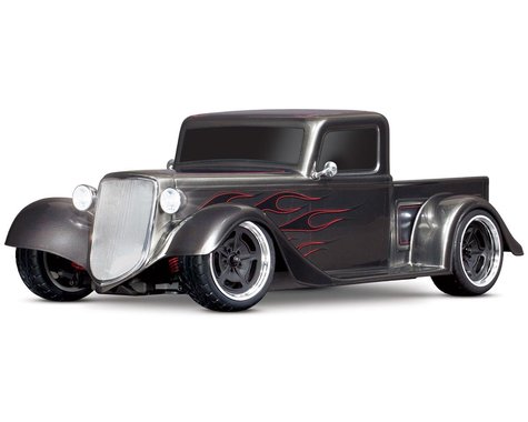 Traxxas 4-Tec 3.0 1/10 RTR Touring Car w/Factory Five '35 Hot Rod Truck Body (Silver) & TQ 2.4GHz Radio System
