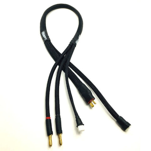 2S PRO CHARGE CABLE WITH DEANS CONNECTOR (BLACK)