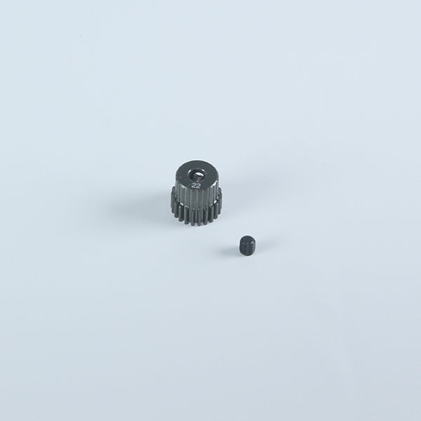 22 Tooth, 64 Pitch Precision Aluminum Pinion Gear