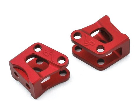 Wraith Lower Shock Link Mount Set (Red) (2)