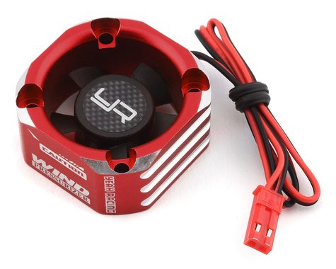 30x30mm Aluminum Case Booster Fan (Red)